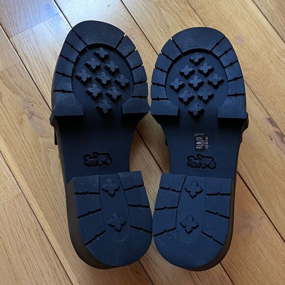 Coach Leah Loafers in Black Patent - Picture 6 of 7